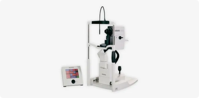 Spectralis OCT imaging platform with control screen